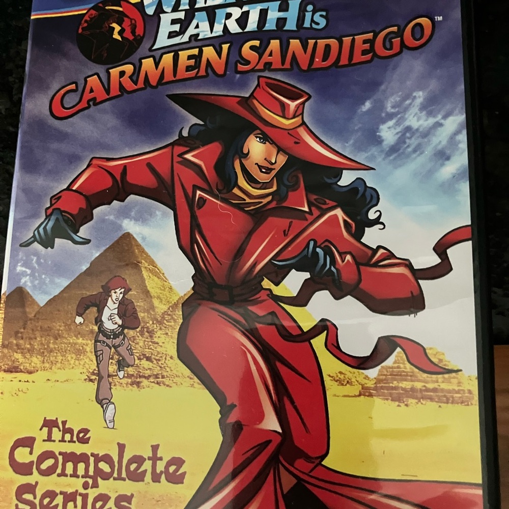 Where on Earth is Carmen Sandiego    DVD disc 1